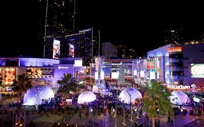 Target & Star Wars Galactic Experience Dome Projection at L.A. LIVE