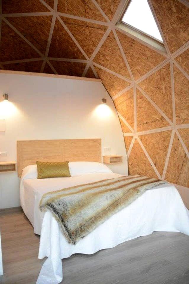 glamping domo de madera toledo
