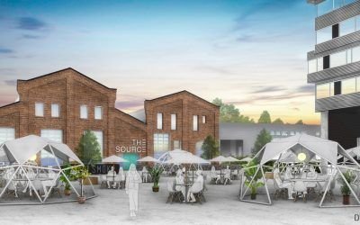 El Source Hotel and Market Hall trabaja en un nuevo proyecto con Domos Geodésicos