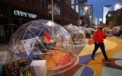 Los Domos Geodésicos son los nuevos elementos indispensables para los restaurantes durante el invierno pandémico